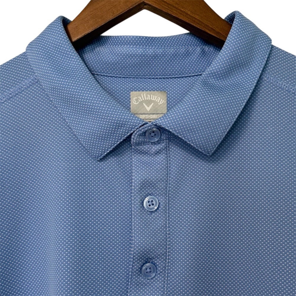 Callaway Polo Shirt Mens 3X Opti-Dri Swing Tech Performance Stretch Activewear